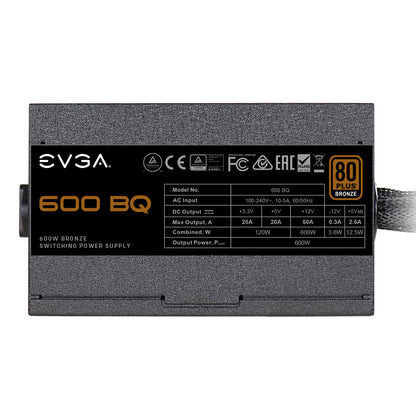 EVGA PSU 600W BQ BRONZE 80+