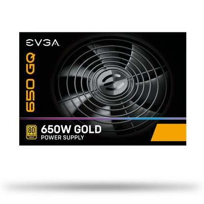 EVGA 650 GQ, 80+ GOLD 650W, Semi Modular | TECH LAND GUATEMALA