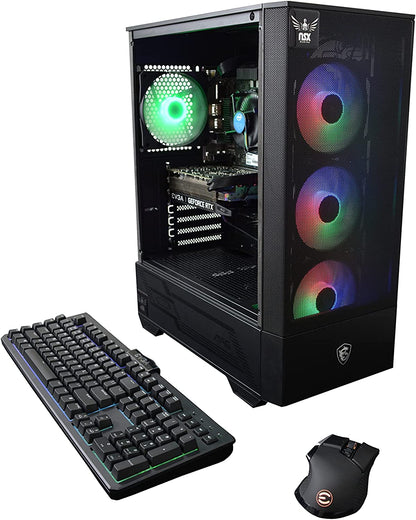 La PC NSX GAM. I5 10400 16G SSD480 RTX2060 es una computadora de escritorio de alta calidad y rendimiento diseñada para juegos y otras aplicaciones exigentes.