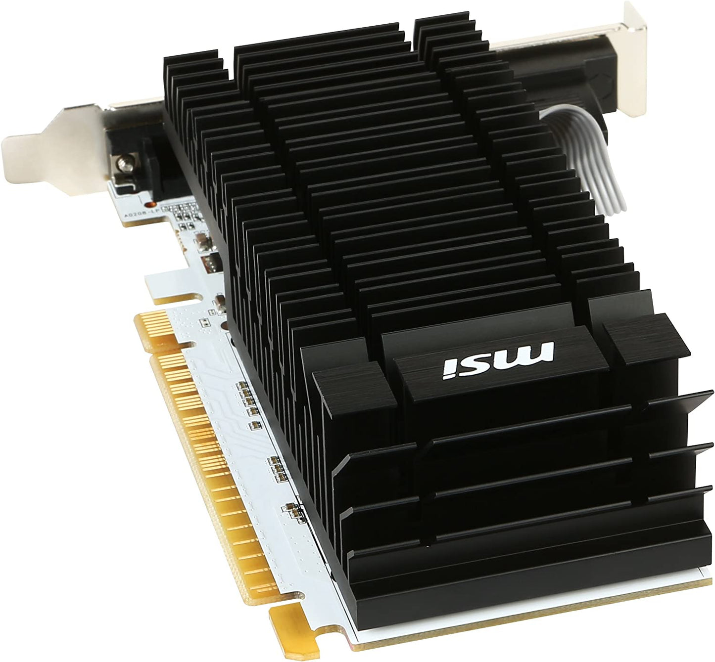 La VGA NVIDIA MSI N730 2GB DDR3 LOW PROFILE es una tarjeta gráfica diseñada para mejorar el rendimiento gráfico de su equipo en aplicaciones de oficina y multimedia. 