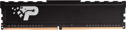 La RAM Patriot 8GB DDR4-2666 UDIMM Signature es un módulo de memoria RAM para computadora de 8 GB de capacidad y con una velocidad de 2666 MHz. 