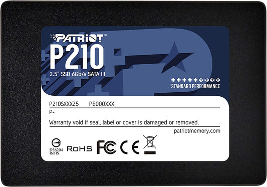 El Patriot SSD P210 256GB SATA3 2.5 es un disco de estado sólido (SSD) de 256 GB de capacidad y con una interfaz SATA3 de 2.5 pulgadas. 