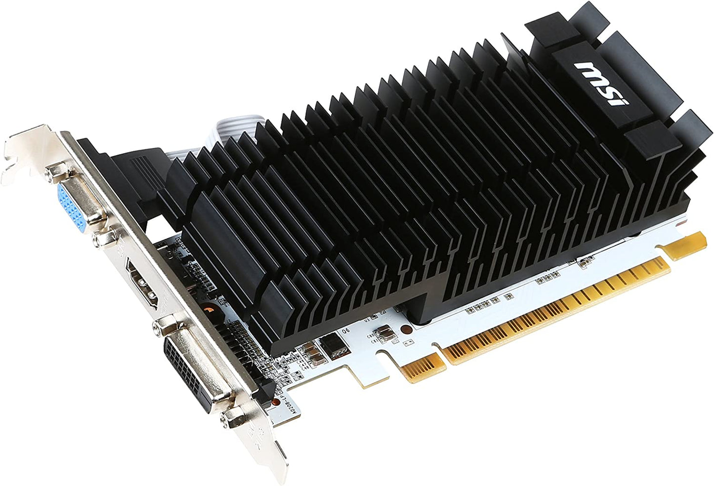 La VGA NVIDIA MSI N730 2GB DDR3 LOW PROFILE es una tarjeta gráfica diseñada para mejorar el rendimiento gráfico de su equipo en aplicaciones de oficina y multimedia. 
